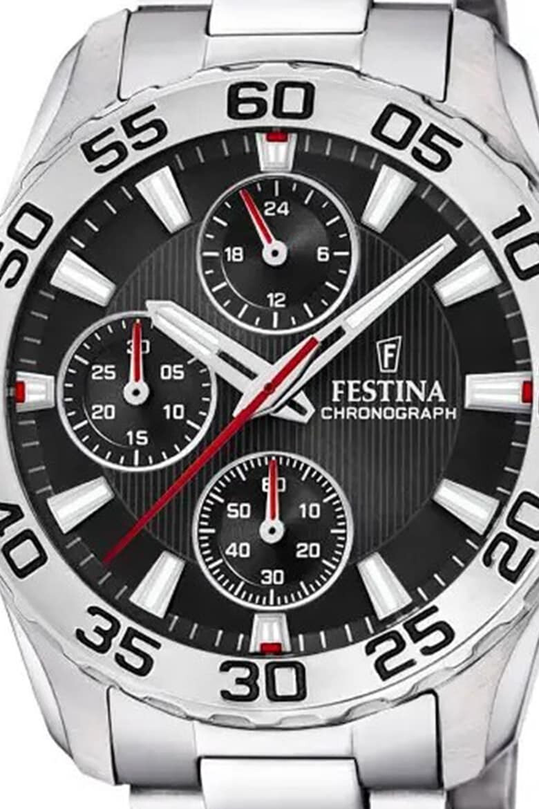 Festina Часовник с хронограф и верижка - Pepit.bg