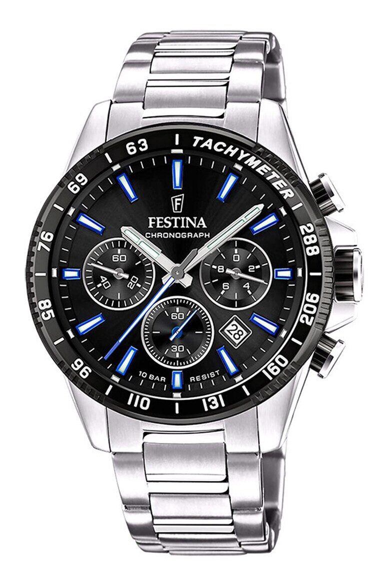 Festina Овален часовник с хронометър - Pepit.bg