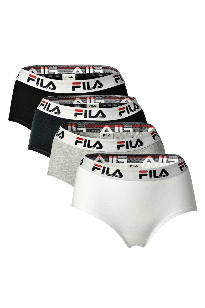 Fila Бикини тип хипстър с висока талия - 4 чифта - Pepit.bg