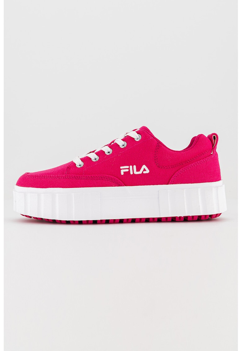 Fila Кецове Sandblast с равна платформа и лого - Pepit.bg