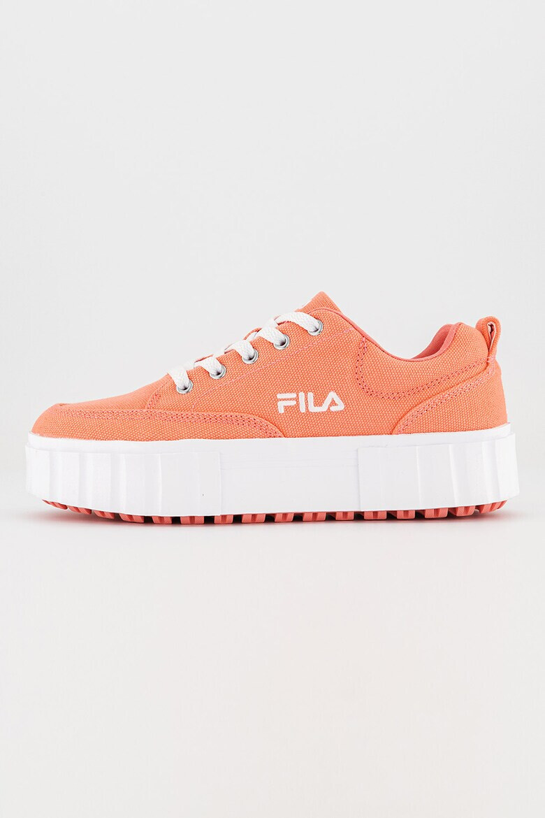 Fila Кецове Sandblast с равна платформа и лого - Pepit.bg
