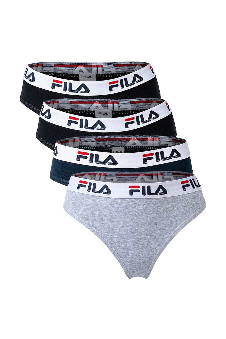 Fila Слипове с лого - 4 чифта - Pepit.bg