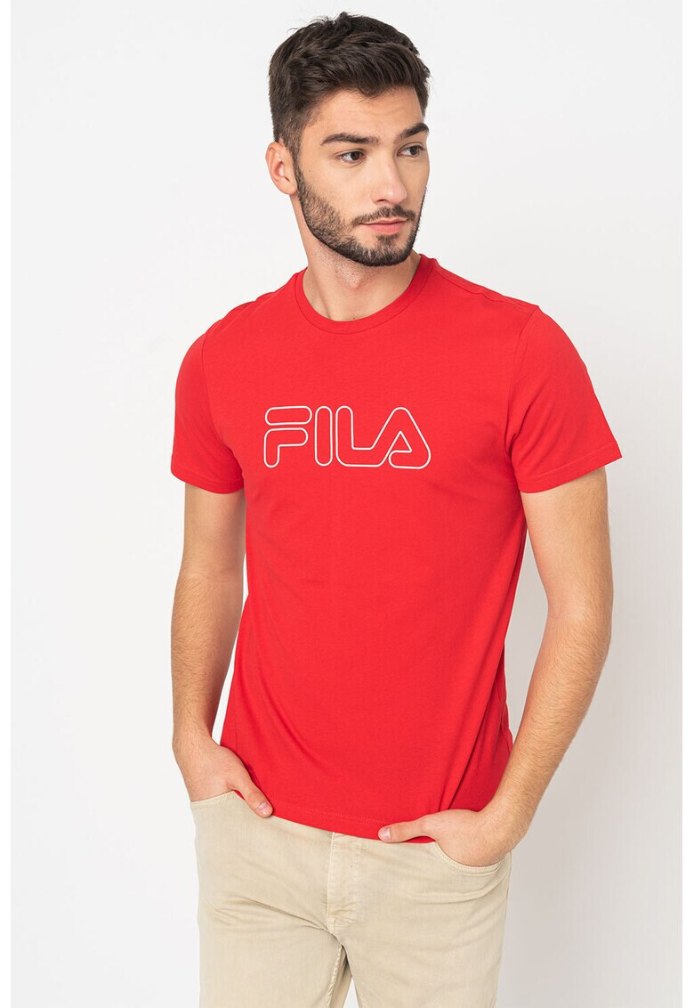 Fila Тениска Paul с овално деколте и лого - Pepit.bg