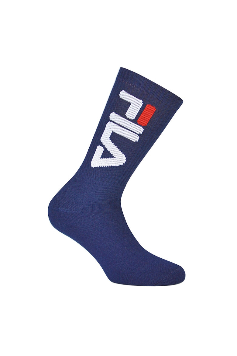 Fila Унисекс дълги чорапи с лого - 2 чифта - Pepit.bg