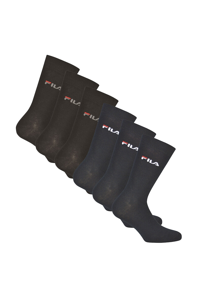 Fila Унисекс дълги чорапи с лого 6 чифта - Pepit.bg