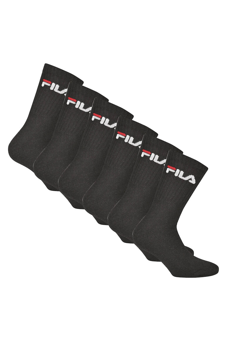 Fila Унисекс дълги чорапи с лого 6 чифта - Pepit.bg
