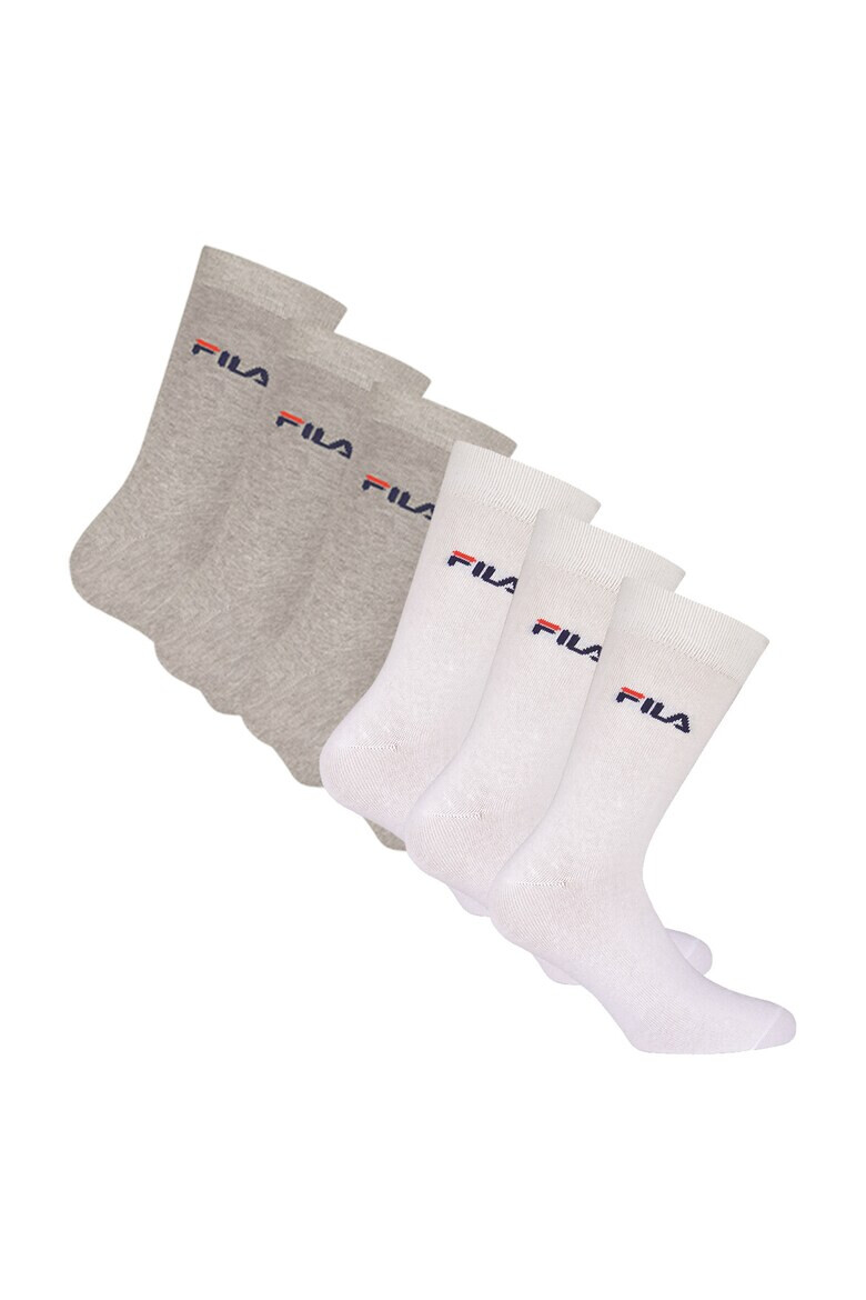 Fila Унисекс дълги чорапи с лого 6 чифта - Pepit.bg