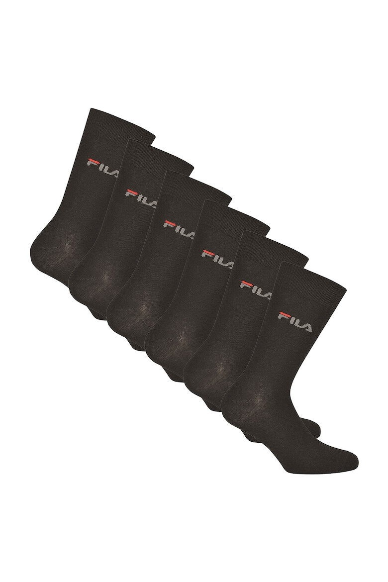 Fila Унисекс дълги чорапи с лого 6 чифта - Pepit.bg