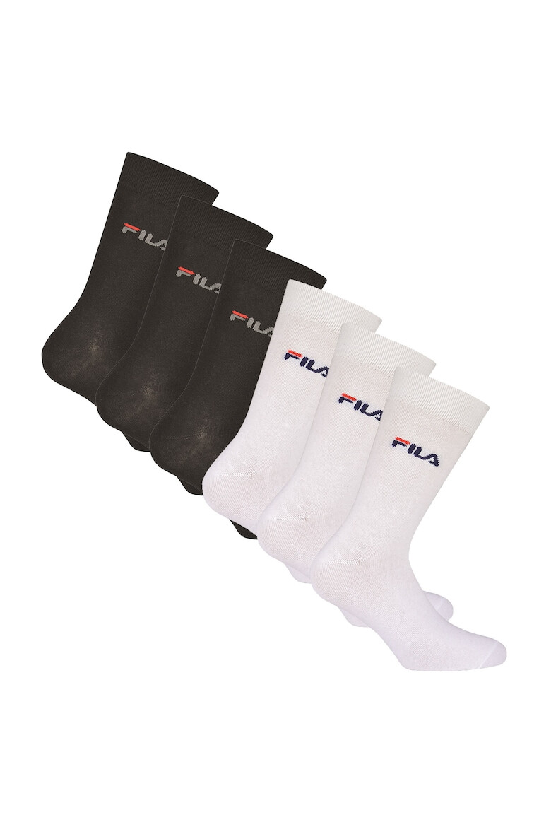 Fila Унисекс дълги чорапи с лого 6 чифта - Pepit.bg