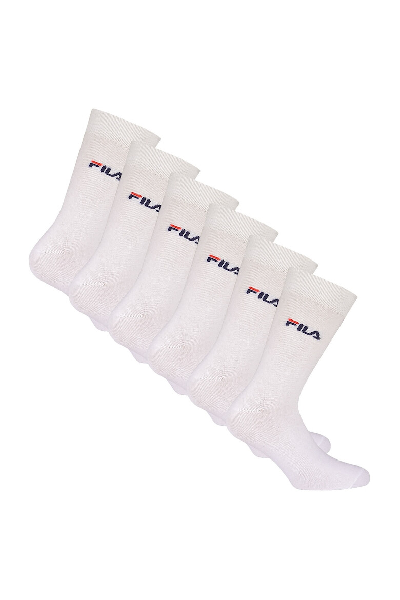 Fila Унисекс дълги чорапи с лого 6 чифта - Pepit.bg