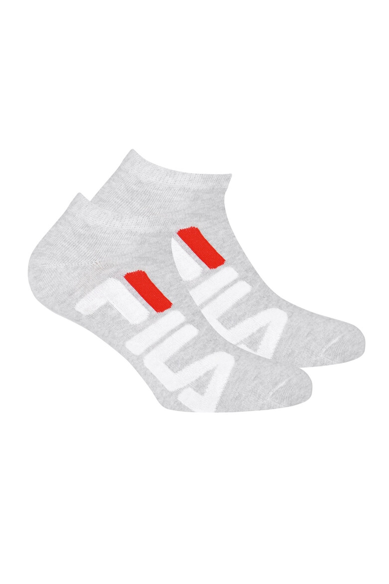 Fila Унисекс къси чорапи с лого - 2 чифта - Pepit.bg