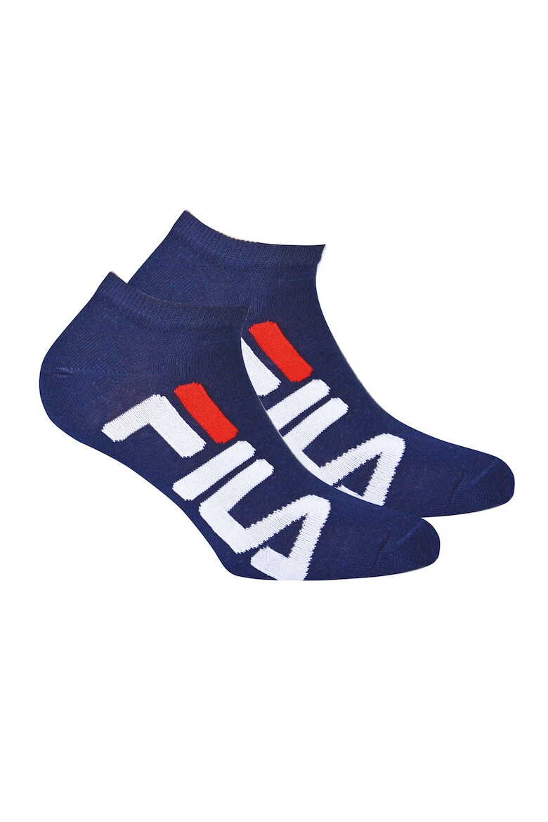 Fila Унисекс къси чорапи с лого - 2 чифта - Pepit.bg