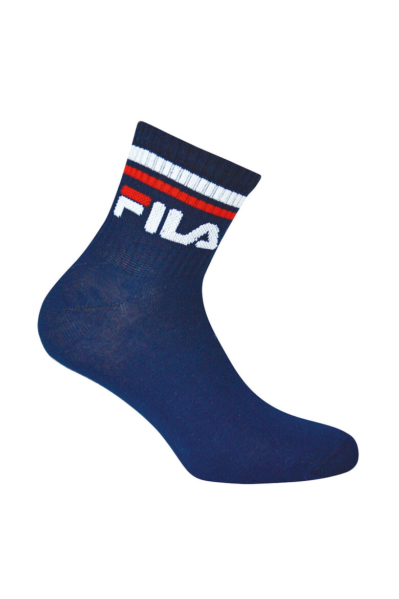 Fila Унисекс къси чорапи с лого - 3 чифта - Pepit.bg