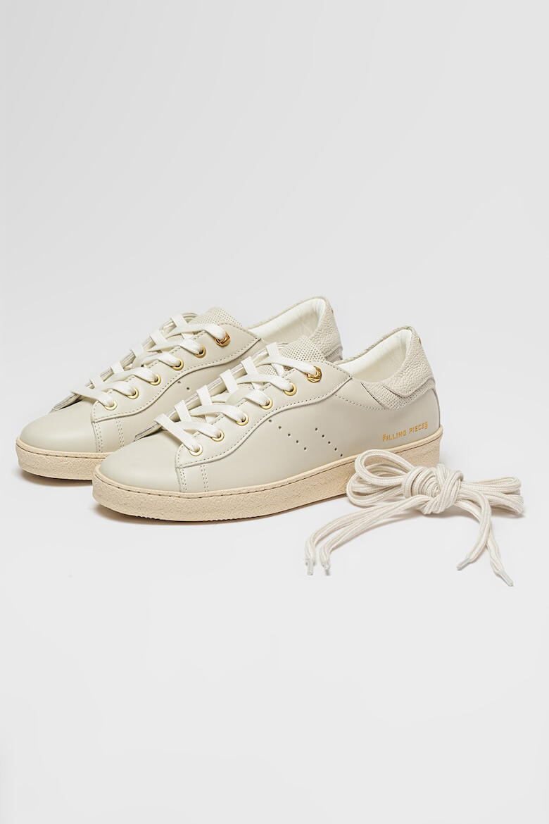 FILLING PIECES Спортни обувки от кожа с връзки - Pepit.bg