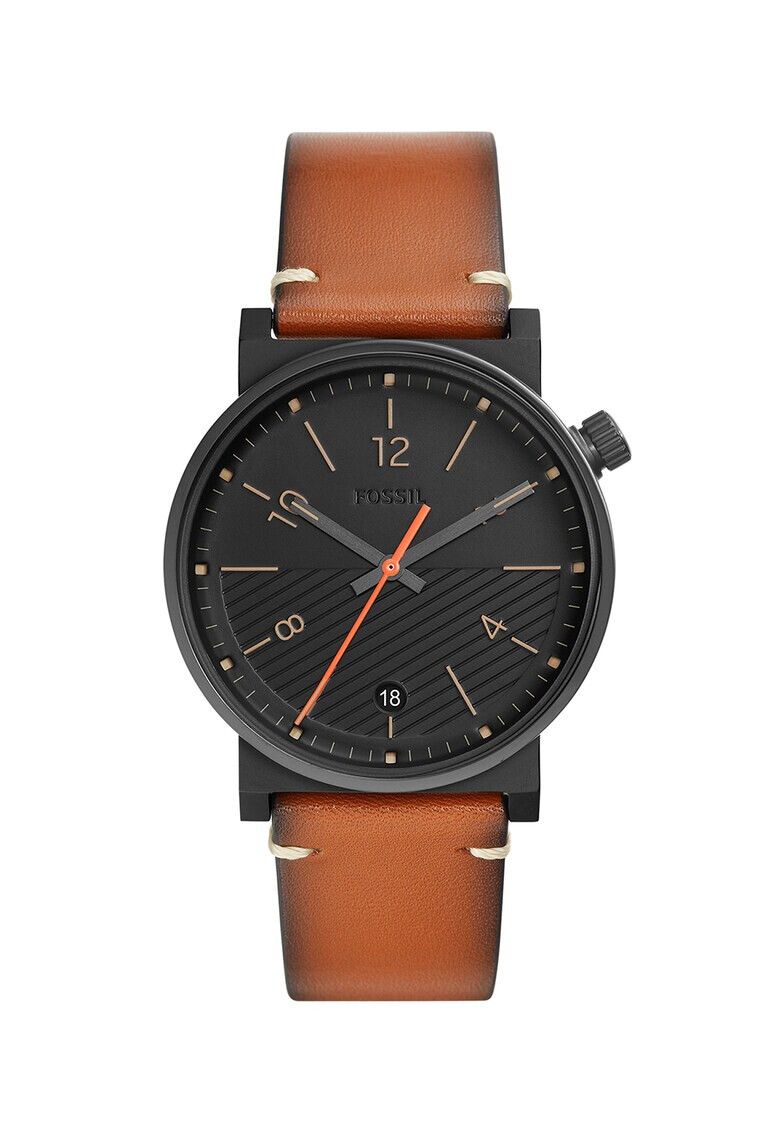 Fossil Часовник Barstow с кожена каишка - Pepit.bg