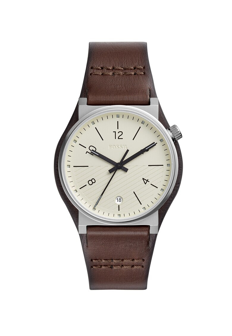 Fossil Часовник Barstow с кожена каишка - Pepit.bg