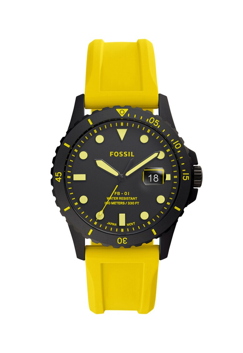Fossil Часовник FB-01 със силиконова каишка - Pepit.bg