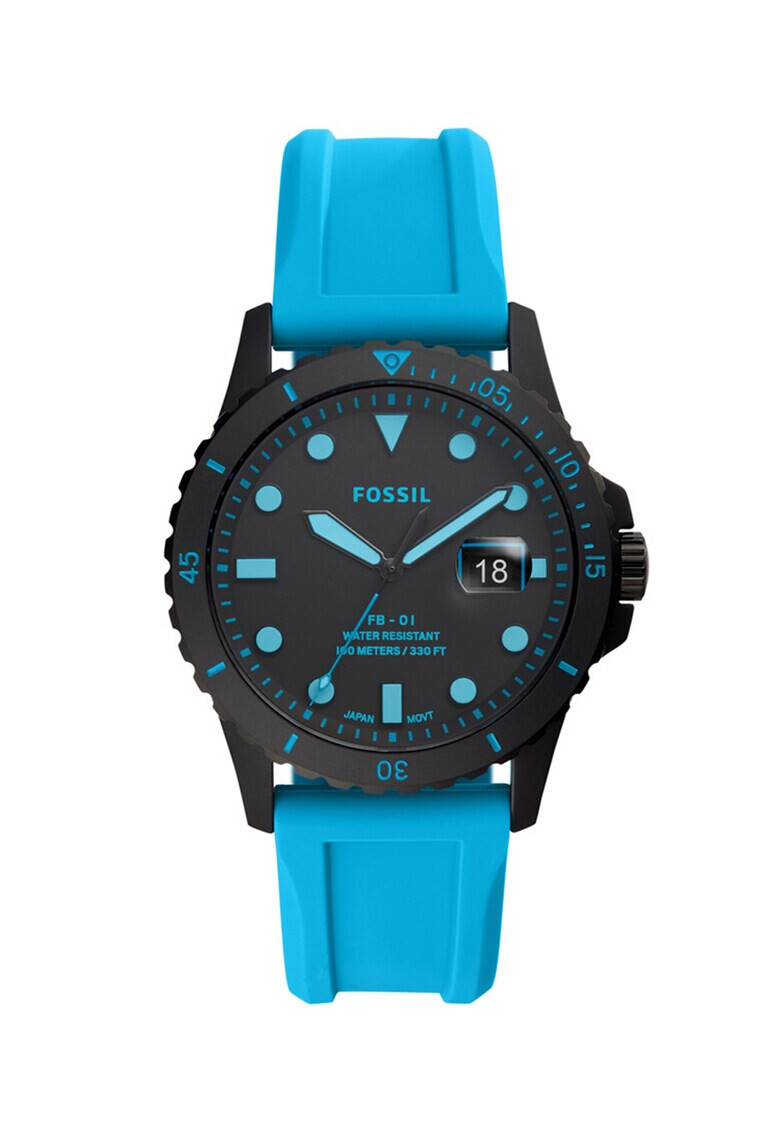 Fossil Часовник FB-01 със силиконова каишка - Pepit.bg
