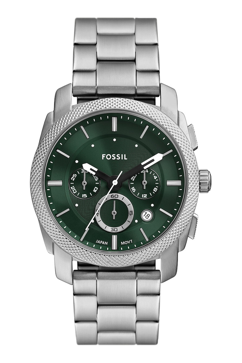 Fossil Часовник Machine от неръждаема стомана с хронограф - Pepit.bg