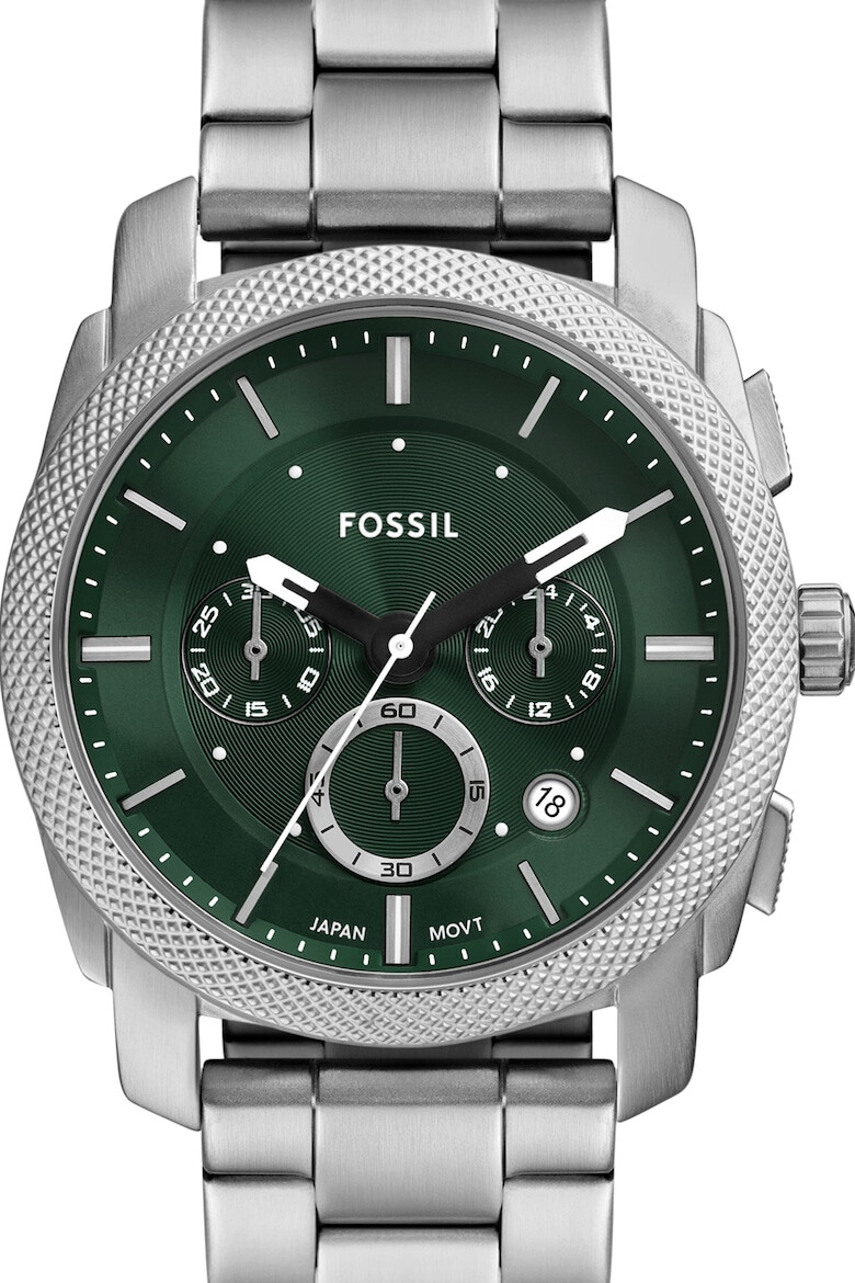 Fossil Часовник Machine от неръждаема стомана с хронограф - Pepit.bg