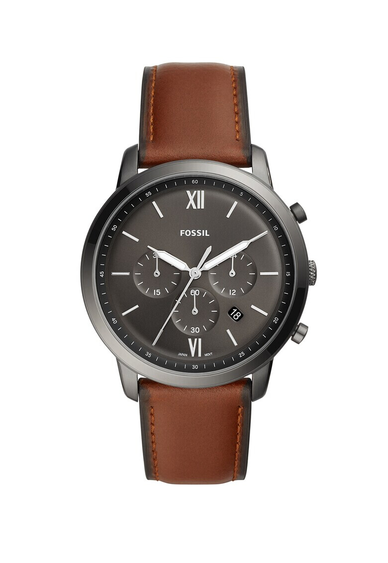 Fossil Часовник Neutra с кожена каишка - Pepit.bg