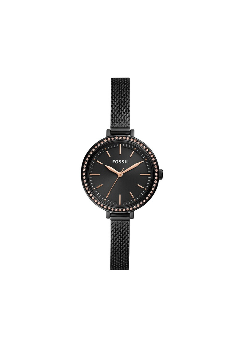 Fossil Часовник от инокс с кристали - Pepit.bg