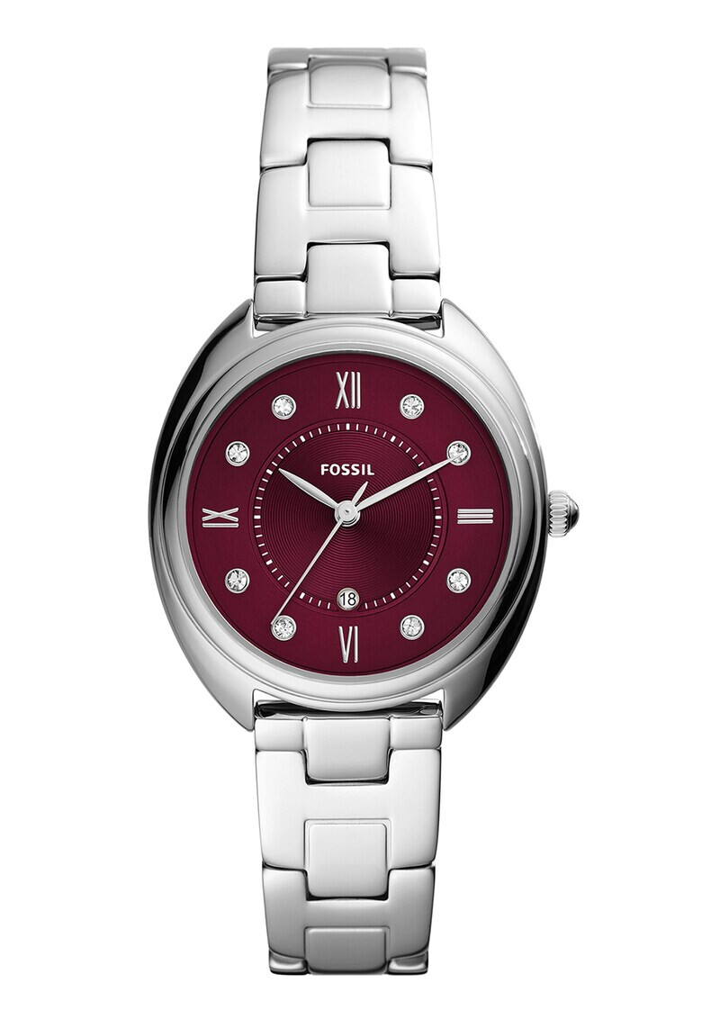 Fossil Часовник от инокс с кристали - Pepit.bg