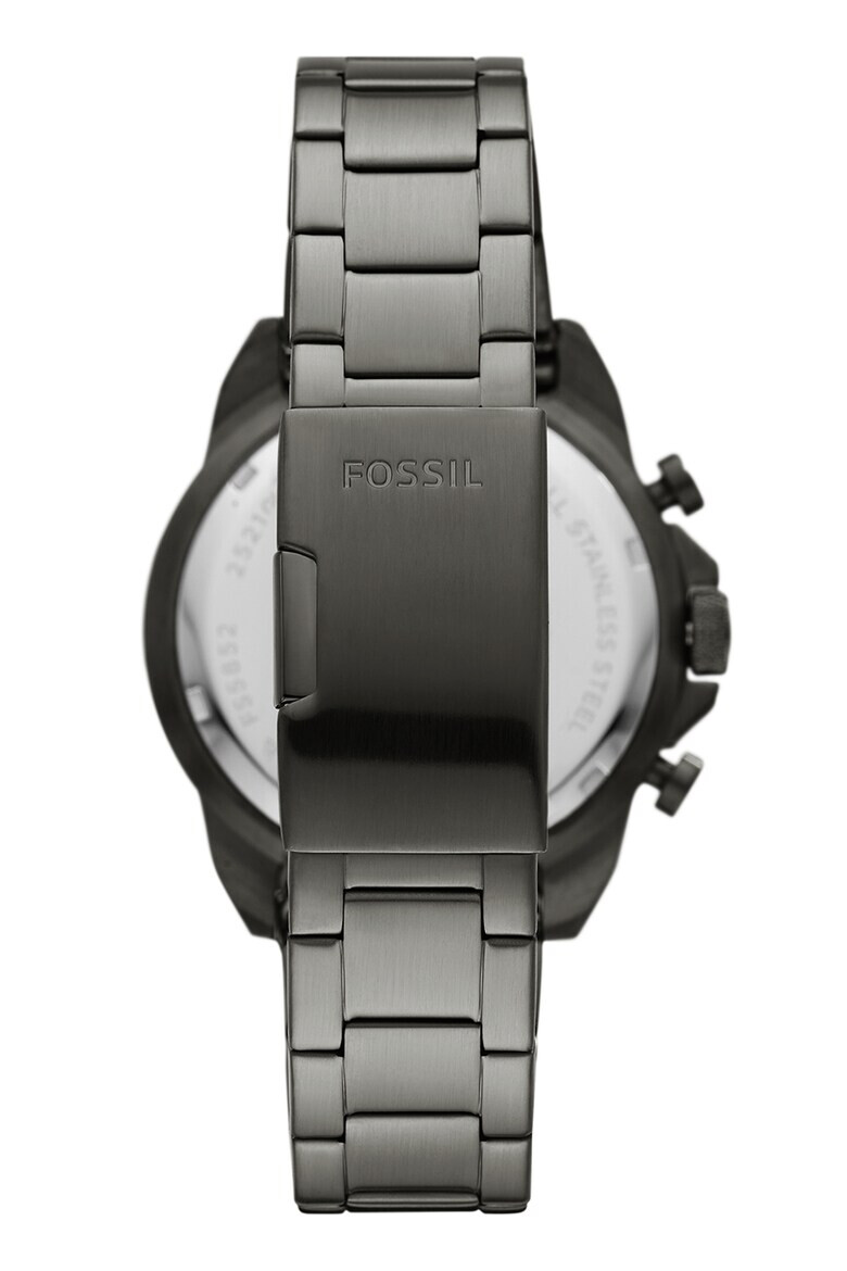 Fossil Часовник от неръждаема стомана с хронометър - Pepit.bg