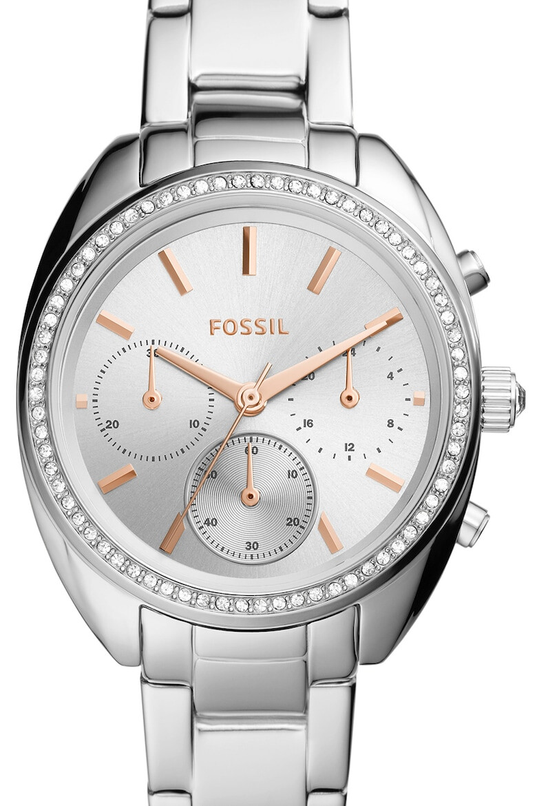 Fossil Часовник с хронограф и кристали - Pepit.bg