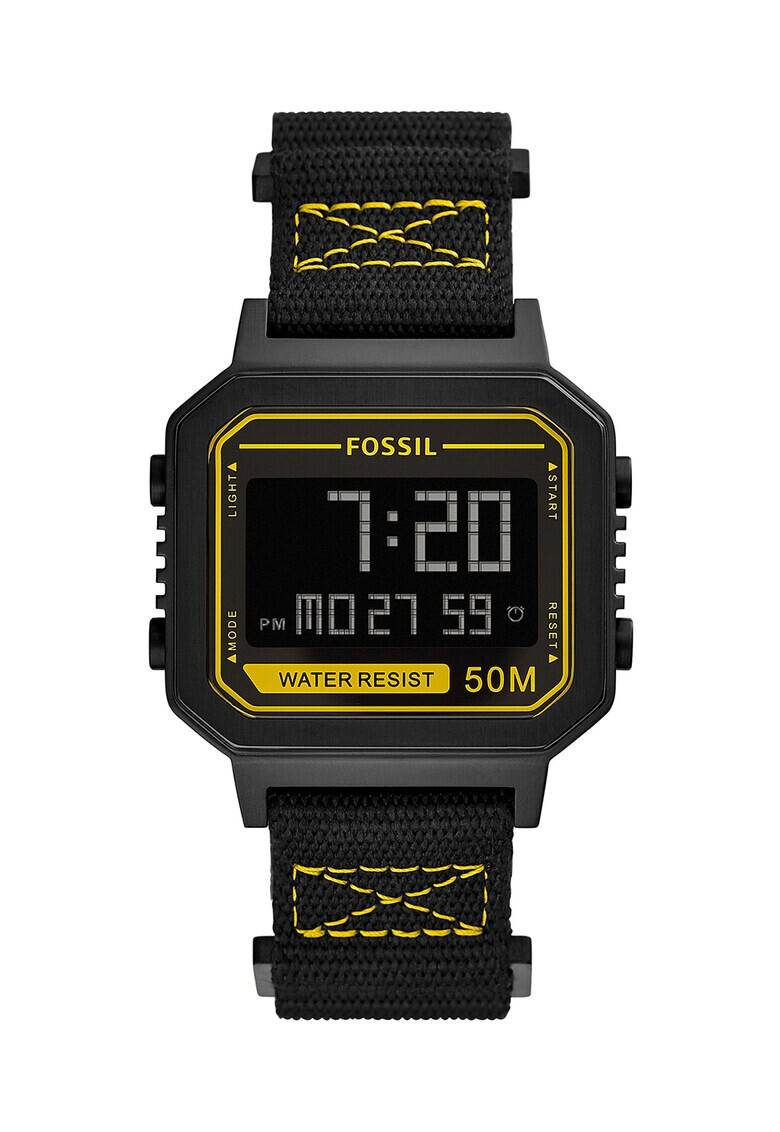 Fossil Часовник с текстилна каишка - Pepit.bg