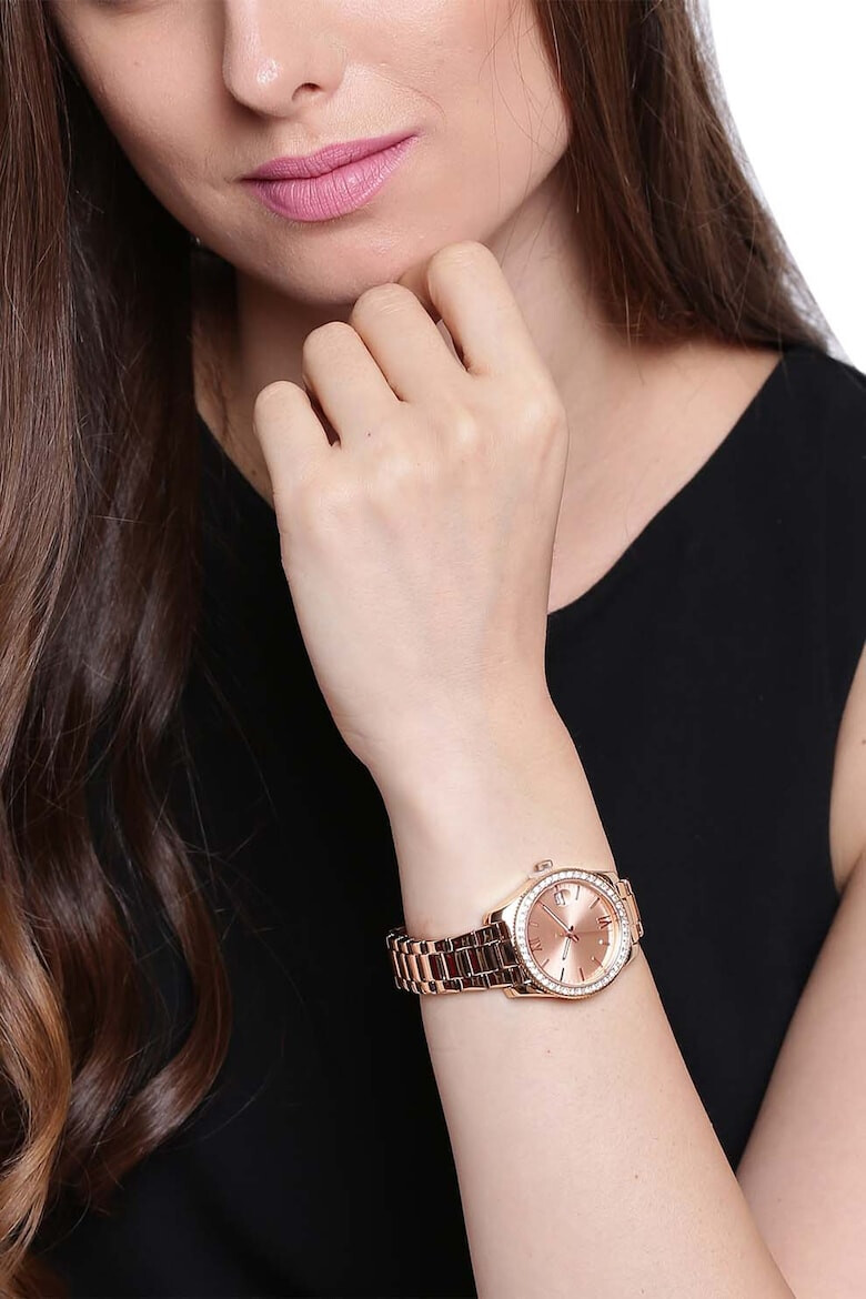 Fossil Часовник с циркони - Pepit.bg