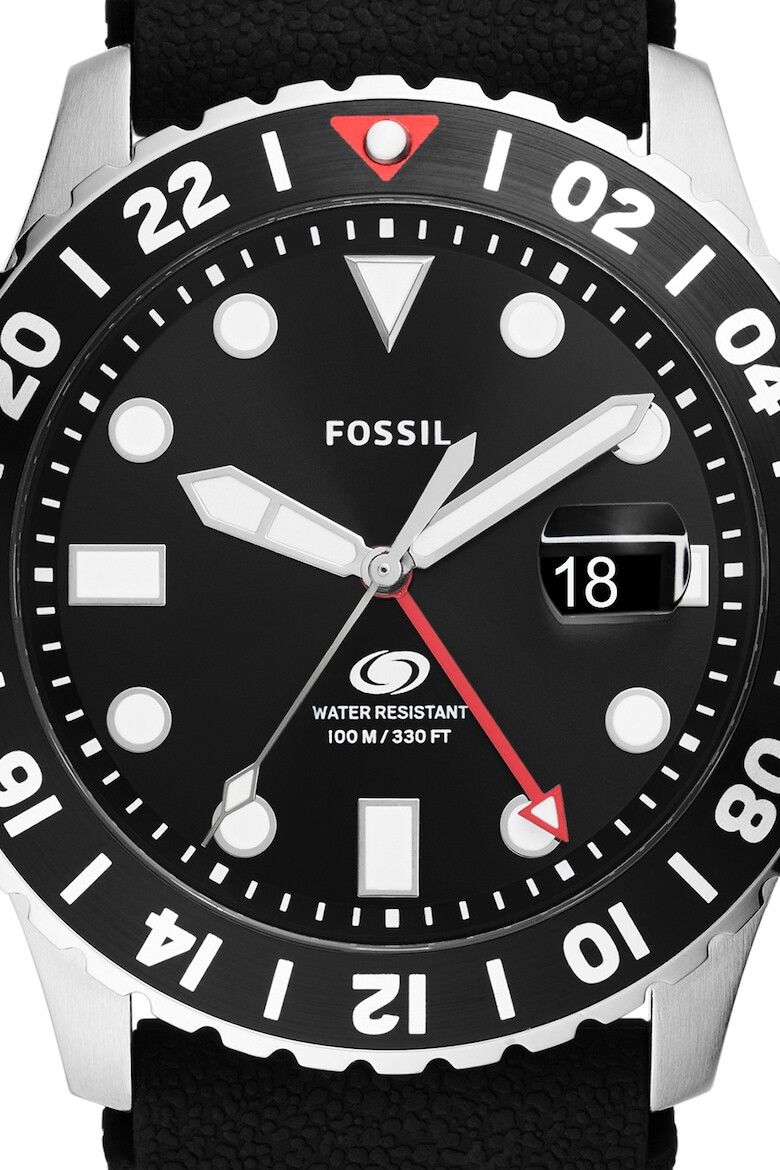 Fossil Часовник със силиконова каишка - Pepit.bg