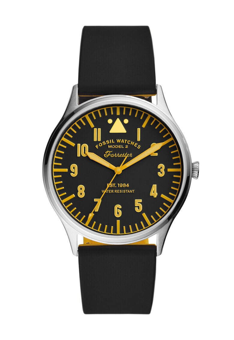 Fossil Часовник със силиконова каишка - Pepit.bg