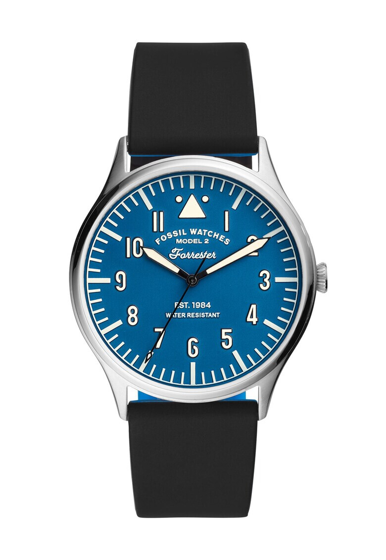 Fossil Часовник със силиконова каишка - Pepit.bg