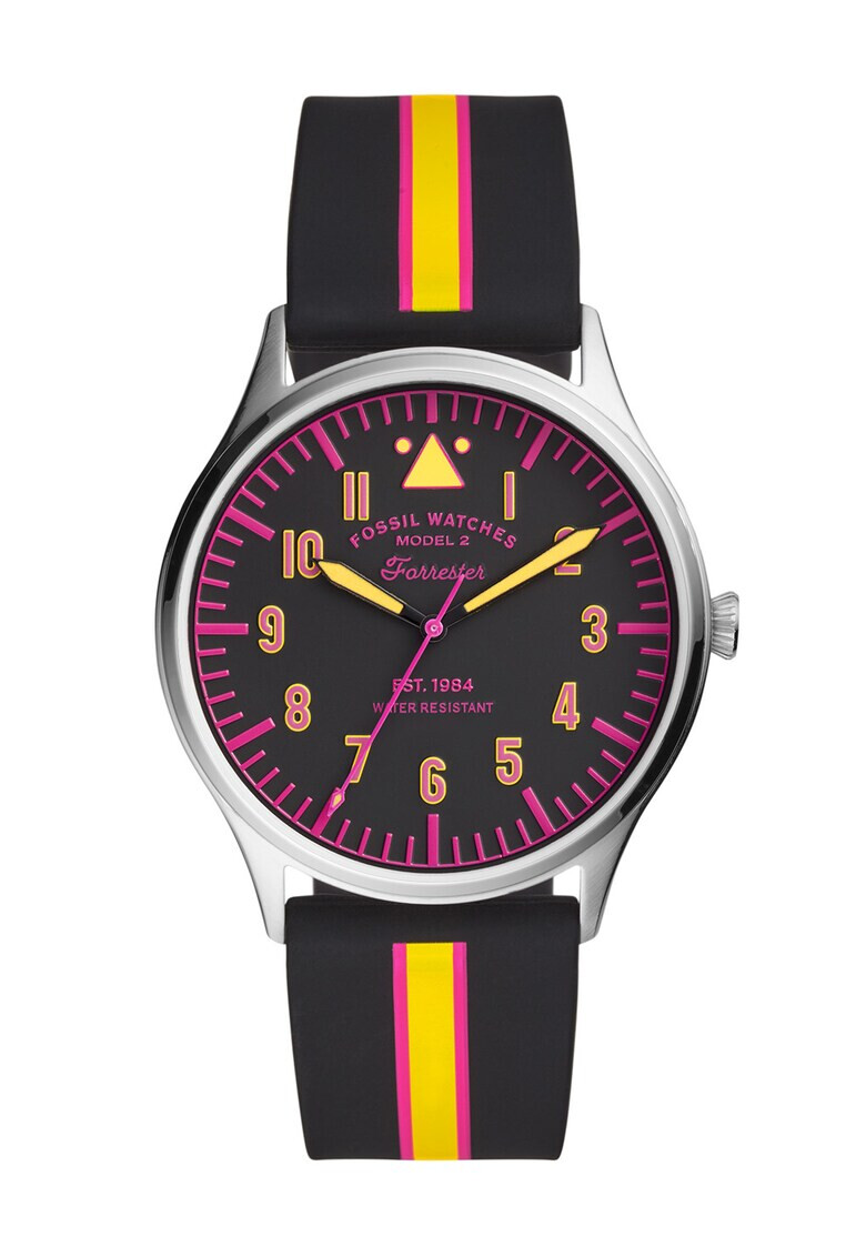 Fossil Часовник със силиконова каишка - Pepit.bg