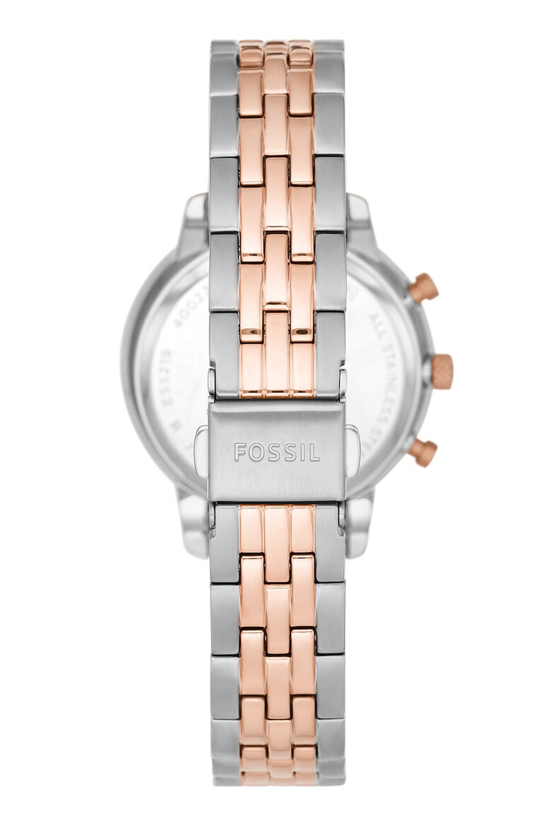Fossil Двуцветен часовник с хронограф - Pepit.bg