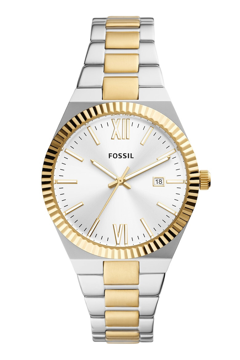 Fossil Двуцветен кварцов часовник - Pepit.bg
