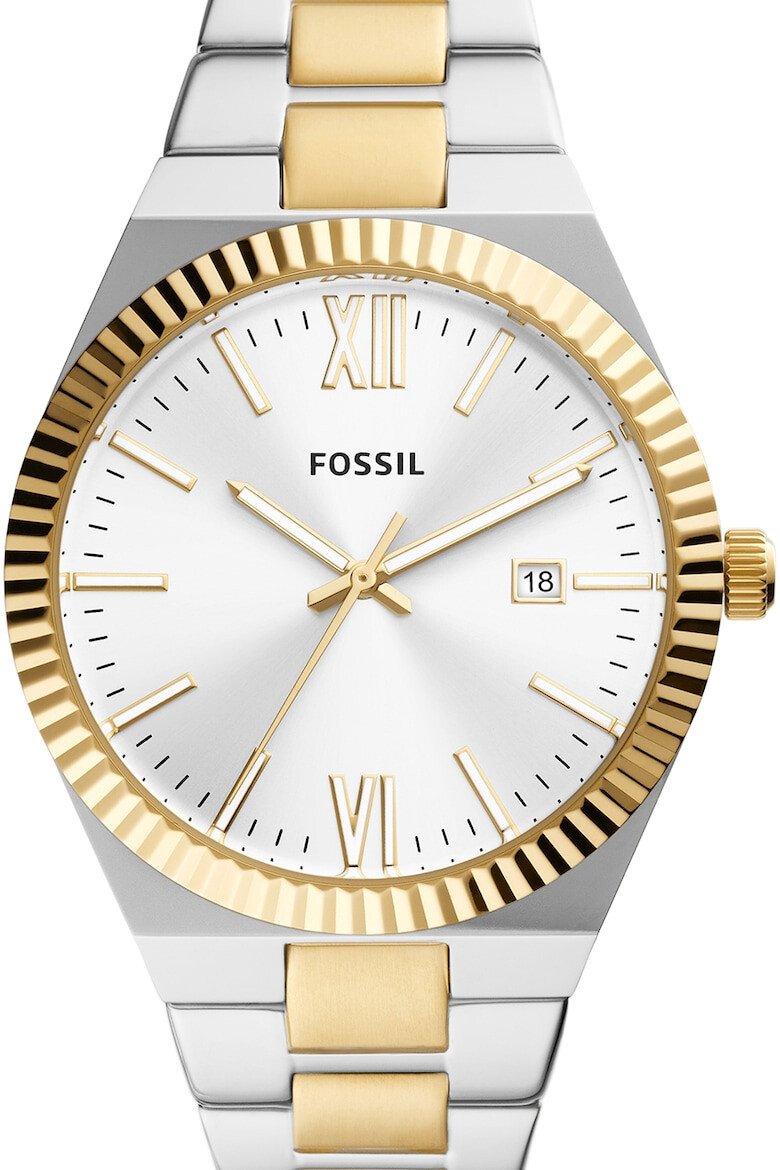 Fossil Двуцветен кварцов часовник - Pepit.bg