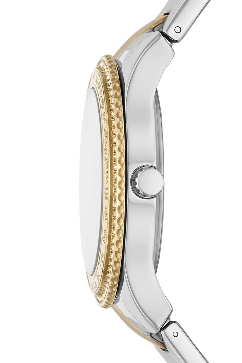 Fossil Иноксов часовник с двуцветен дизайн - Pepit.bg