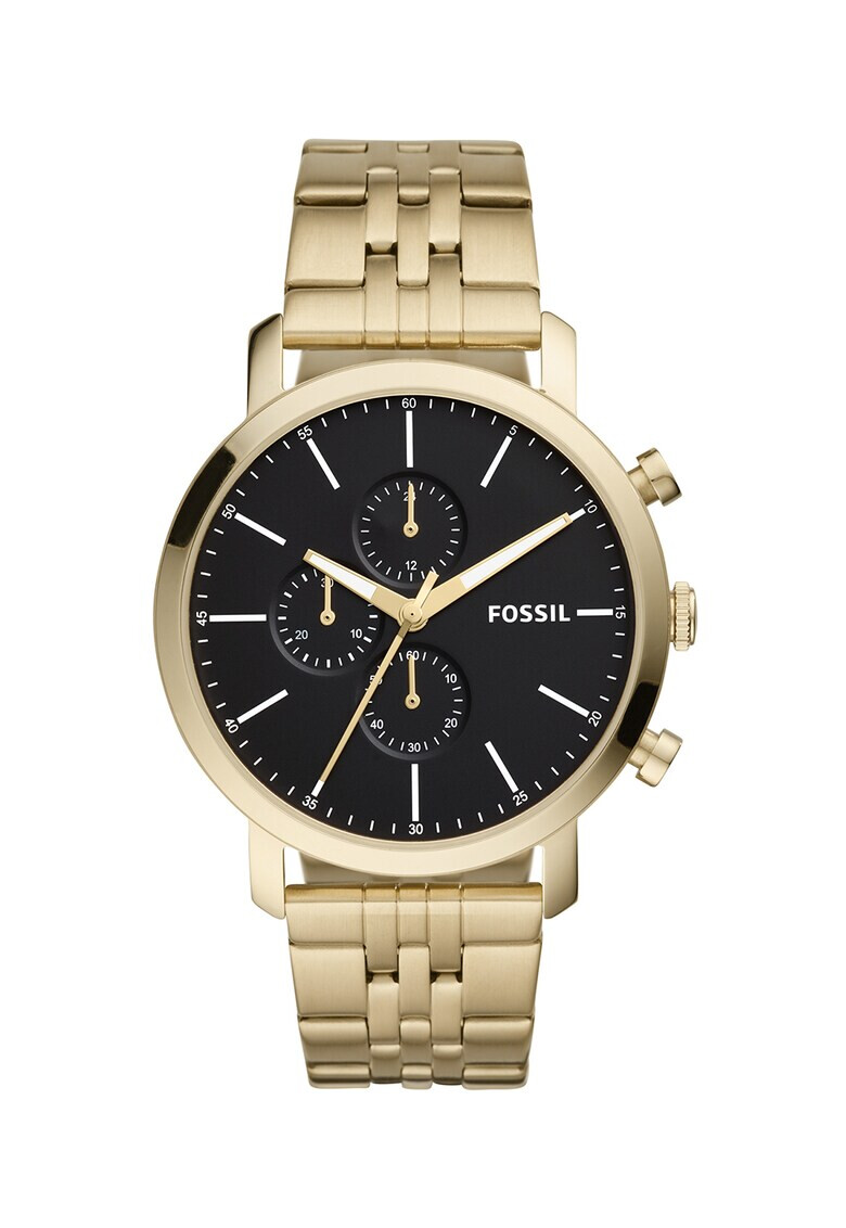 Fossil Иноксов часовник с хронограф - Pepit.bg