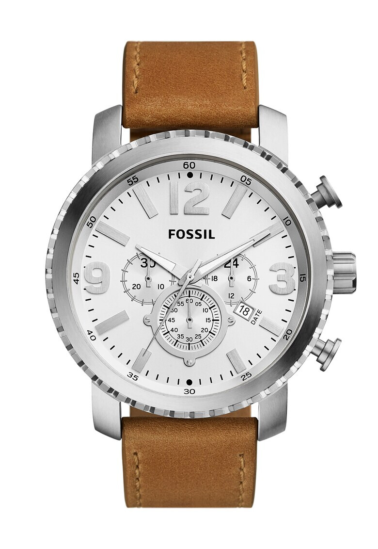 Fossil Иноксов часовник с хронометър - Pepit.bg