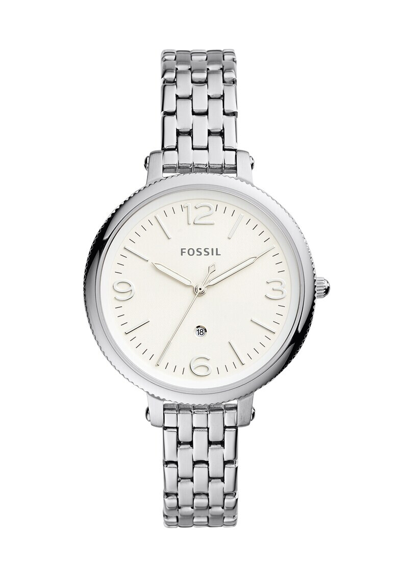 Fossil Иноксов часовник с кварц - Pepit.bg