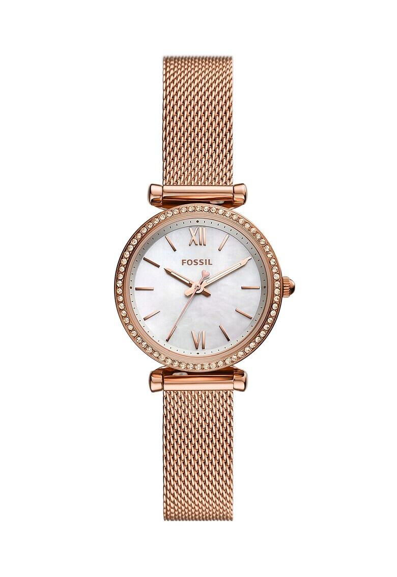 Fossil Иноксов часовник с верижка - Pepit.bg