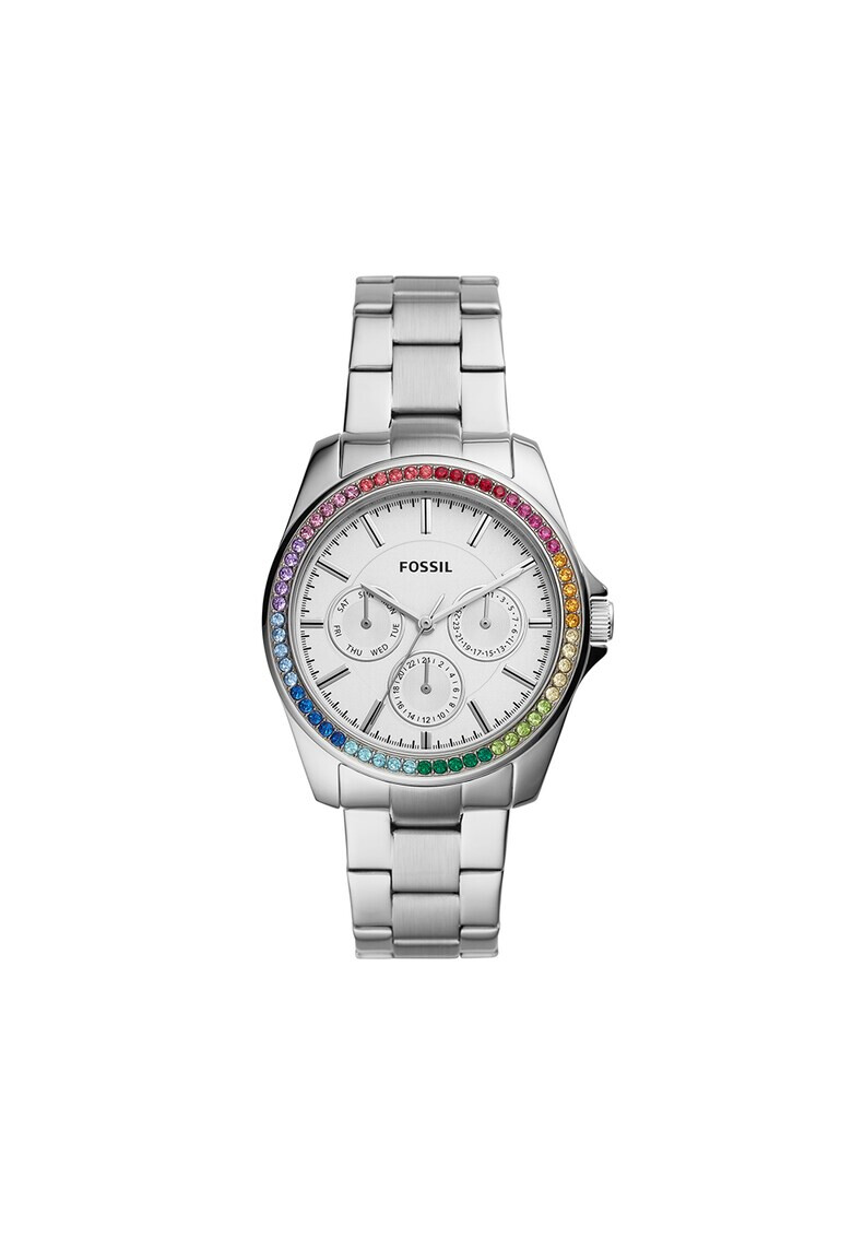 Fossil Иноксов кварцов часовник - Pepit.bg