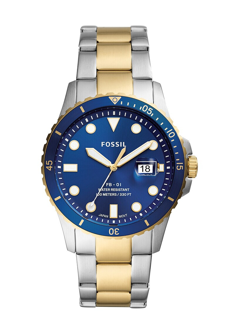Fossil Иноксов кварцов часовник - Pepit.bg