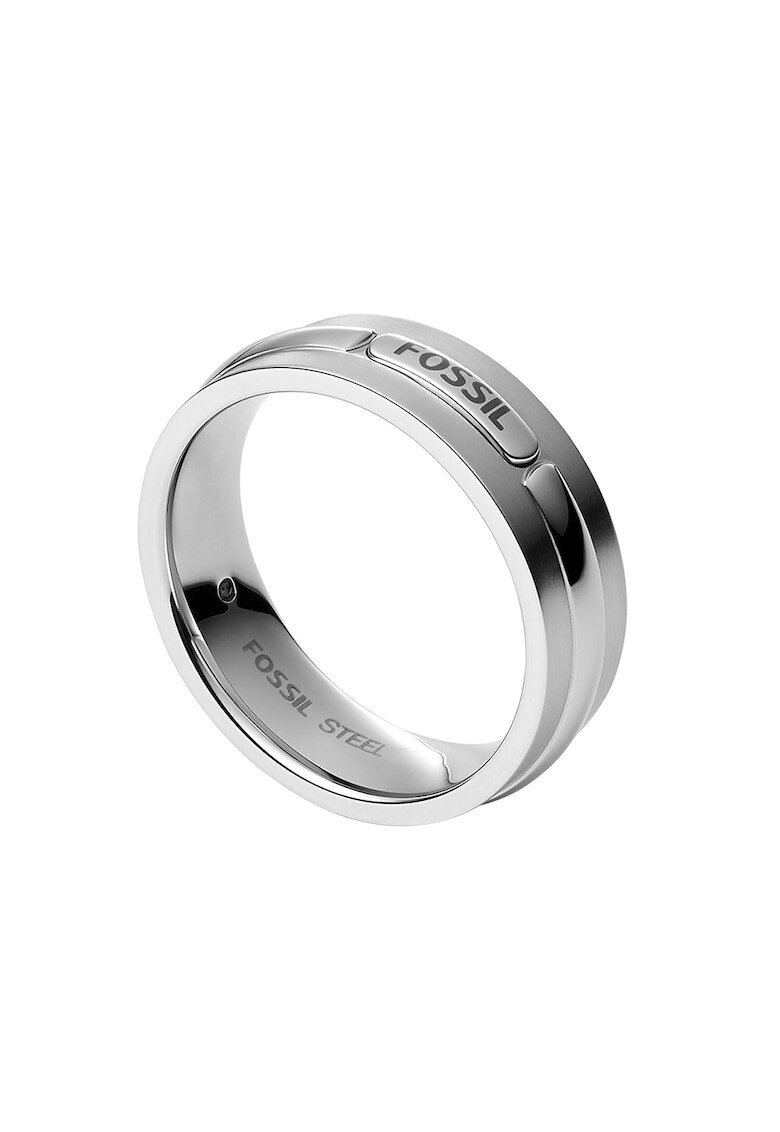 Fossil Иноксов пръстен с лого - Pepit.bg