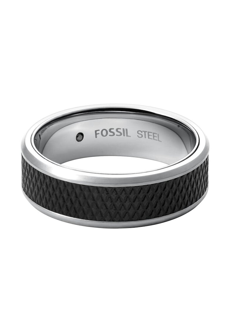 Fossil Иноксов пръстен с релеф - Pepit.bg