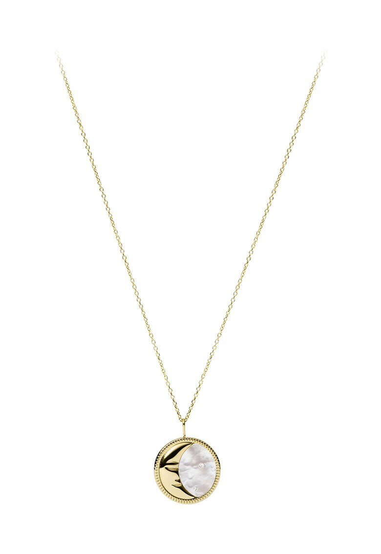 Fossil Иноксово колие със седеф - Pepit.bg