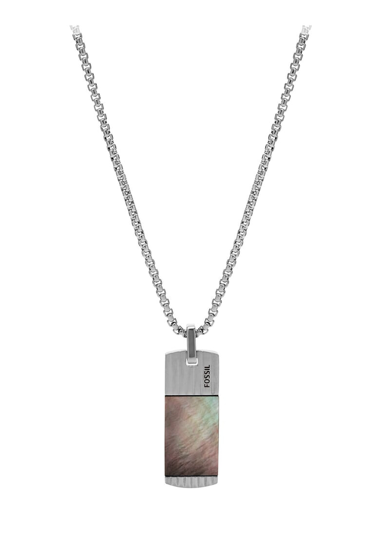 Fossil Иноксово колие със седеф - Pepit.bg