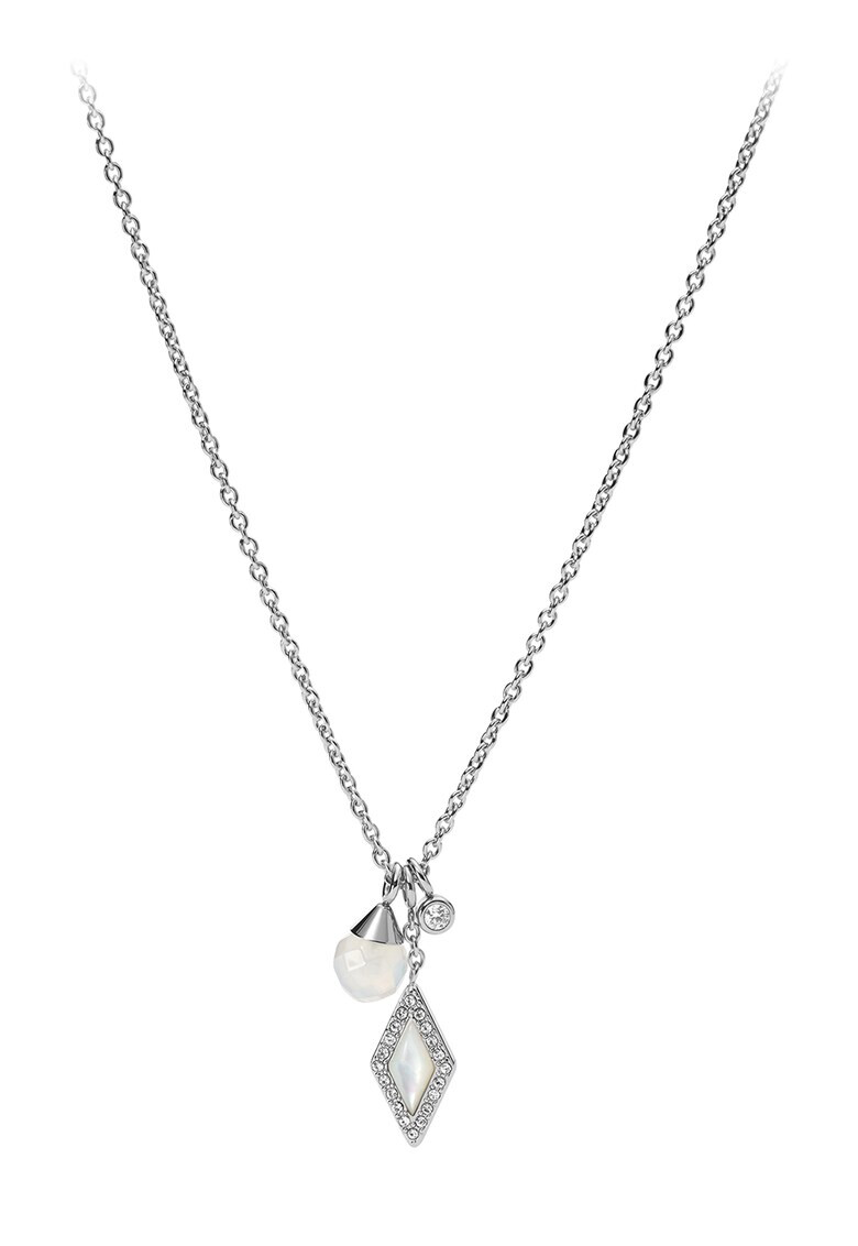 Fossil Колие с 3 висулки и циркони - Pepit.bg